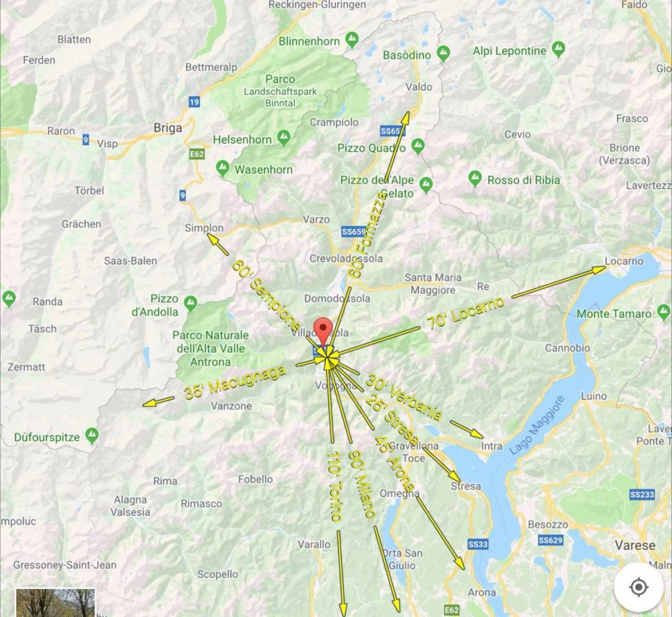 Nel Cuore Dell'Ossola Pallanzeno Luaran gambar